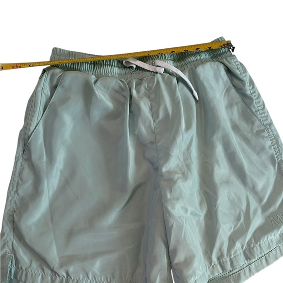 Mason Article Premium Essentials Shorts Mint Green W/ Zip Pockets Mesh Lined M - Picture 11 of 17